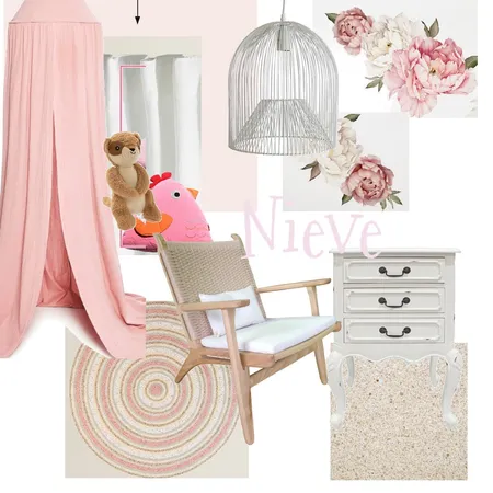 Neive's Bedroom Interior Design Mood Board by Lenny on Style Sourcebook