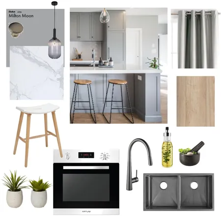 Kitchen Interior Design Mood Board by Seventy7 Interiors on Style Sourcebook