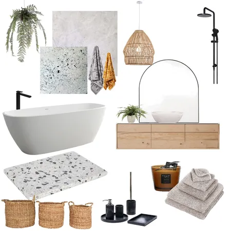 bathroom Interior Design Mood Board by HollyLorraine on Style Sourcebook