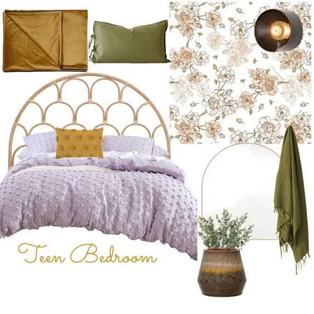 Teen Bedroom Interior Design Mood Board by India Hall on Style Sourcebook