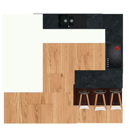 Damon Kitchen - dark wood Interior Design Mood Board by LaraMP on Style Sourcebook