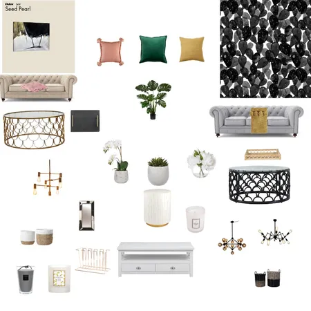 Aasmah Living Room Interior Design Mood Board by Aasmah on Style Sourcebook