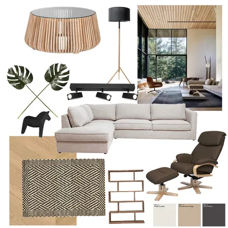 Contemporary Living Room Interior Design Mood Board by olaiso on Style Sourcebook