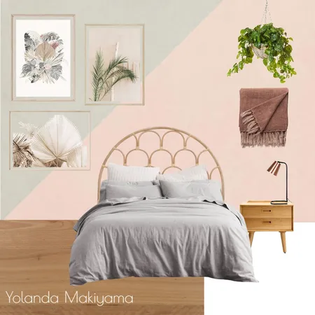 Cozy Bedroom Interior Design Mood Board by YoMaki on Style Sourcebook