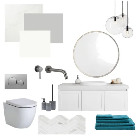 bathroom Interior Design Mood Board by Seventy7 Interiors on Style Sourcebook