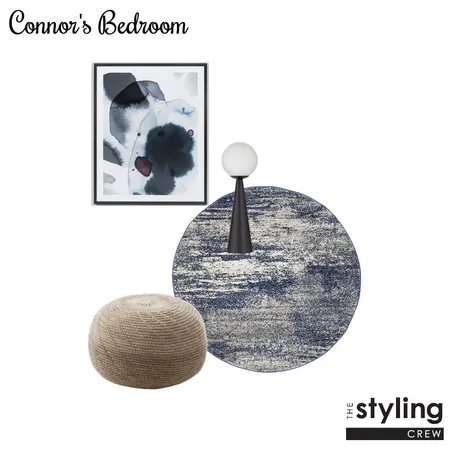 Connors Bedroom Interior Design Mood Board by The Styling Crew on Style Sourcebook