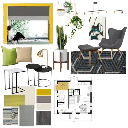 Reading Area Interior Design Mood Board by Valeria on Style Sourcebook