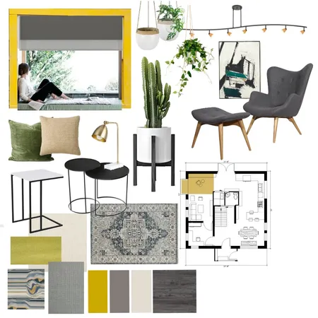 Reading Area Interior Design Mood Board by Valeria on Style Sourcebook