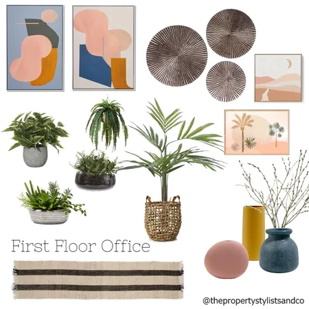 First Floor Office Space Interior Design Mood Board by The Property Stylists & Co on Style Sourcebook