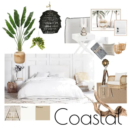 Coastal bedroom Interior Design Mood Board by matthooper on Style Sourcebook