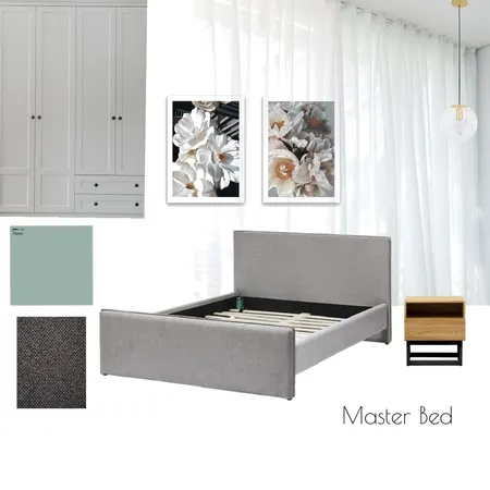 Master Bed Interior Design Mood Board by B.Maybury on Style Sourcebook