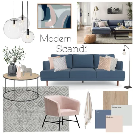 Modern Scandi Interior Design Mood Board by TessaT on Style Sourcebook