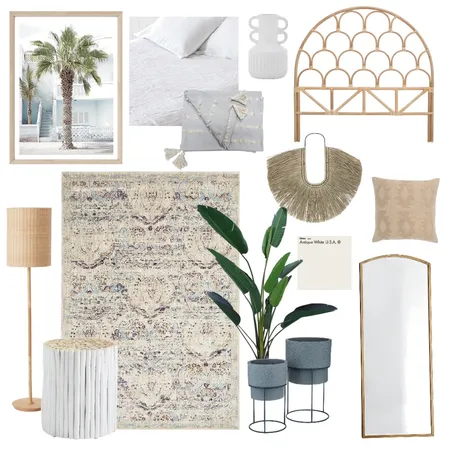 Boho Bedroom bliss Interior Design Mood Board by My Green Sofa on Style Sourcebook