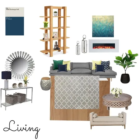 Living Interior Design Mood Board by SabriGa on Style Sourcebook