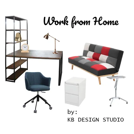 Work from Home Interior Design Mood Board by KB Design Studio on Style Sourcebook