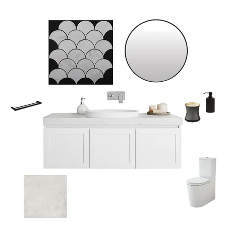 Powder Room Interior Design Mood Board by addo25 on Style Sourcebook