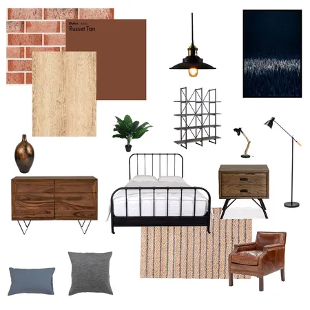 Industrial Interior Design Mood Board by Kimmy0511 on Style Sourcebook