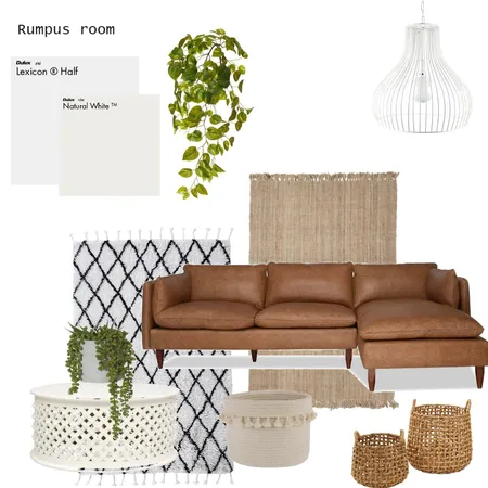 Rumpus Room Interior Design Mood Board by Ginger&mae on Style Sourcebook