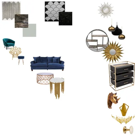 Art Deco Interior Design Mood Board by ohemaaserwaa on Style Sourcebook