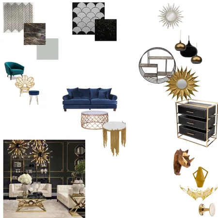 Art Deco Interior Design Mood Board by ohemaaserwaa on Style Sourcebook