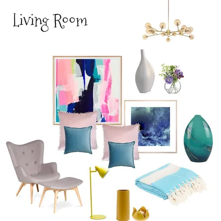 Living Room Elements Interior Design Mood Board by Mermaid on Style Sourcebook