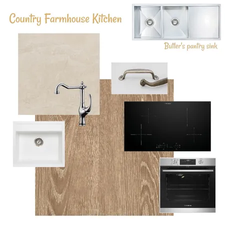 Country Farmhouse Kitchen & Butlers Pantry Interior Design Mood Board by Amylee83 on Style Sourcebook