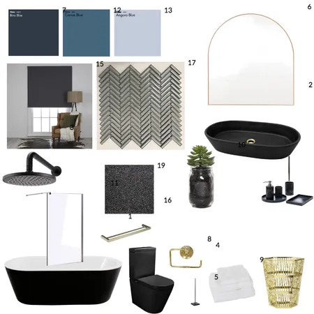 Bathroom Interior Design Mood Board by inesspeight on Style Sourcebook