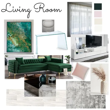 Living Room Interior Design Mood Board by SM on Style Sourcebook