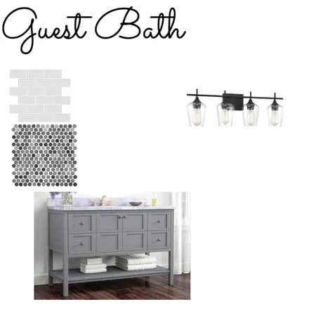 Guest Bath Interior Design Mood Board by jamie on Style Sourcebook