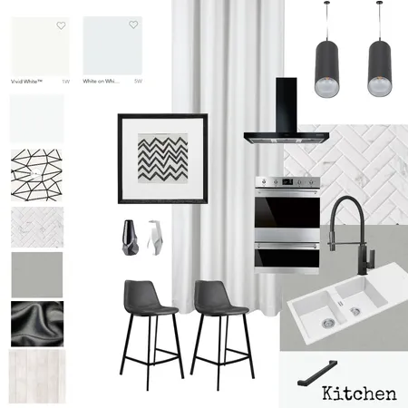 M9 Kitchen Moodboard Interior Design Mood Board by Measured Interiors on Style Sourcebook