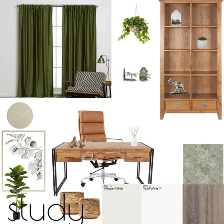 Study room Interior Design Mood Board by MM Styling on Style Sourcebook