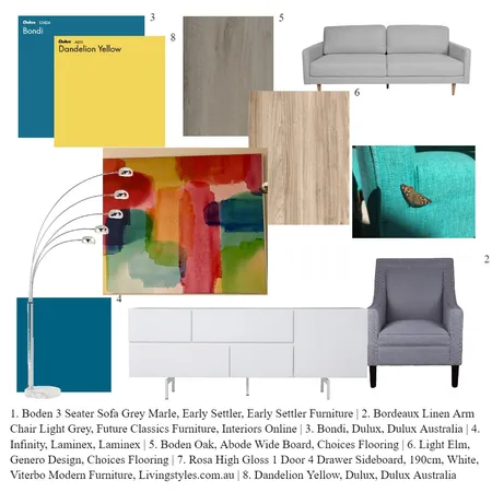 Loungeroom Interior Design Mood Board by Glenys on Style Sourcebook