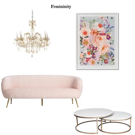 Femininity Interior Design Mood Board by Desire Design House on Style Sourcebook