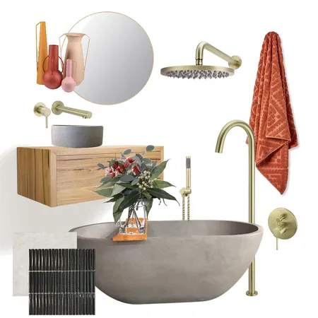 ensuite Interior Design Mood Board by Flawless Interiors Melbourne on Style Sourcebook