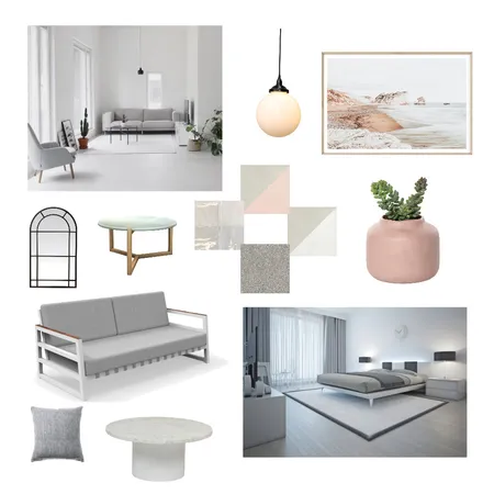Assignment 3 - Minimalist Mood Board Interior Design Mood Board by gina922 on Style Sourcebook