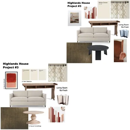 HH ISO Project #3 Comparisson Interior Design Mood Board by dieci.design on Style Sourcebook