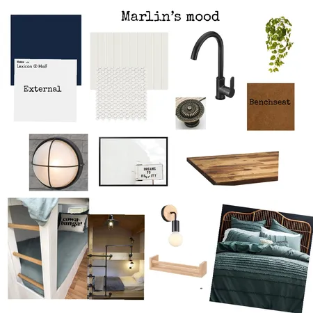 Marlin Our Vintage Van Interior Design Mood Board by LaurenJ on Style Sourcebook