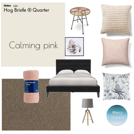 Calming pink Interior Design Mood Board by Breezy Interiors on Style Sourcebook