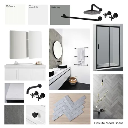 Powell Street Ensuite Mood Board Interior Design Mood Board by AD Interior Design on Style Sourcebook