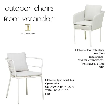 9 Burt St Rozelle Front Balcony Chairs Interior Design Mood Board by jvissaritis on Style Sourcebook