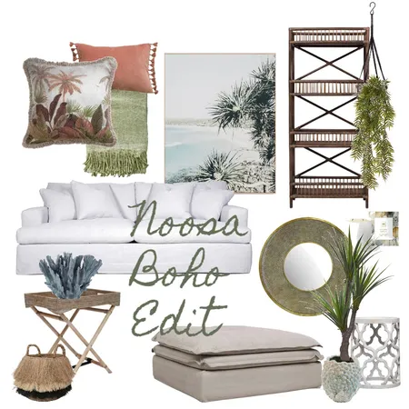 Noosa Boho Edit Interior Design Mood Board by Campagne on Style Sourcebook