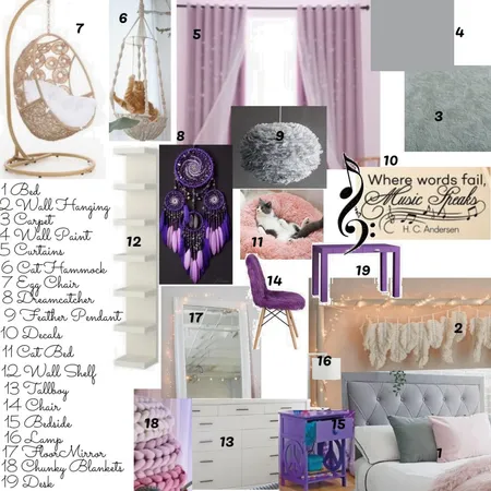 Lees Bedroom Module 10 Interior Design Mood Board by allison61 on Style Sourcebook
