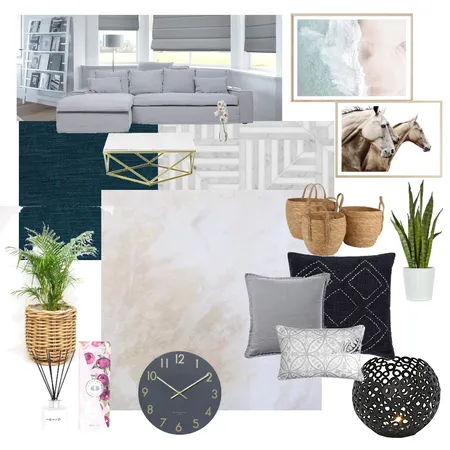 House Family Room Interior Design Mood Board by Bessential on Style Sourcebook