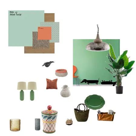 Green with Envy Interior Design Mood Board by Fiona Barbour on Style Sourcebook