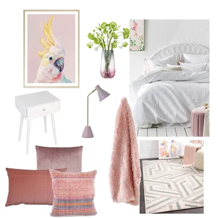 pink girls Interior Design Mood Board by sarahb on Style Sourcebook