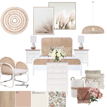 Dream bedroom Interior Design Mood Board by MM Styling on Style Sourcebook