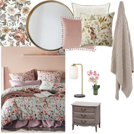 floral girls Interior Design Mood Board by sarahb on Style Sourcebook