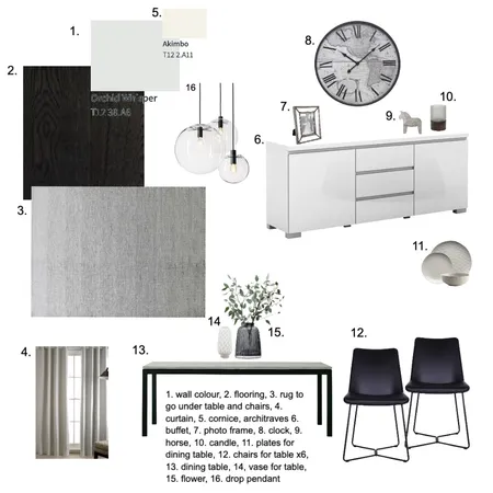 dining room Interior Design Mood Board by Chantelborg_14 on Style Sourcebook