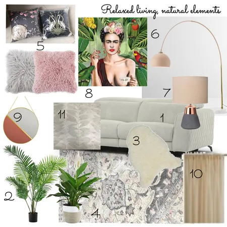 Relaxed, natural elements Interior Design Mood Board by giraffe on Style Sourcebook