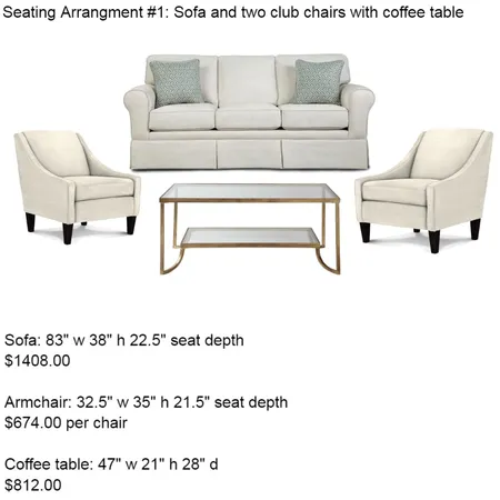 Seating arrangement #1 Interior Design Mood Board by Intelligent Designs on Style Sourcebook